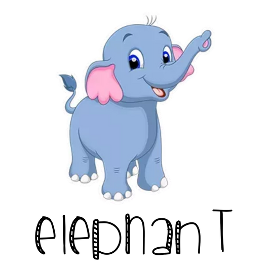 Elephant Bubble-free stickers