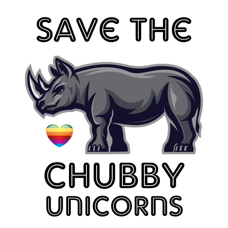 Save the Chubby Unicorns Bubble-free stickers