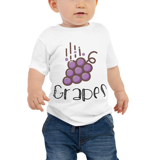 Grapes Baby Jersey Short Sleeve Tee
