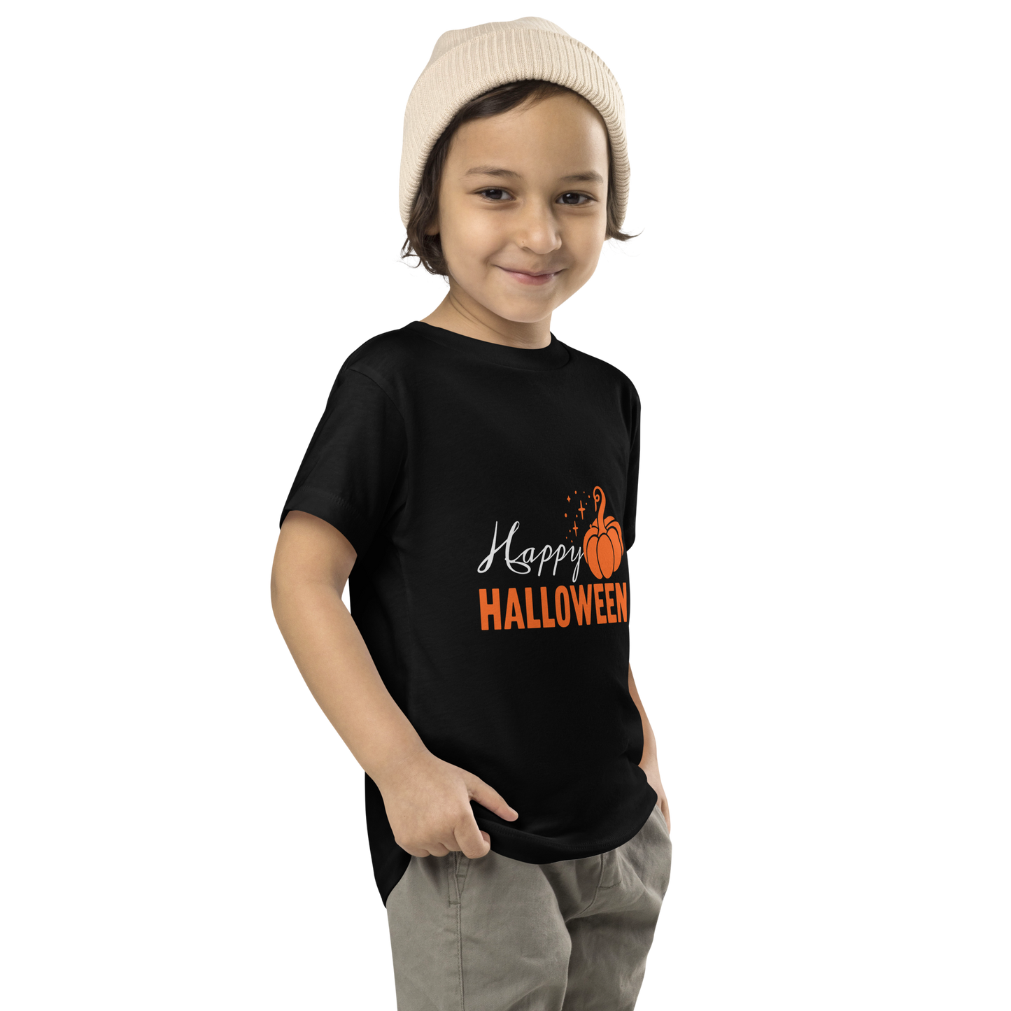 Happy Halloween Toddler Short Sleeve Tee