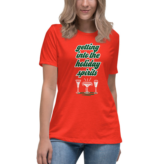 Holiday Spirits Women's Relaxed T-Shirt
